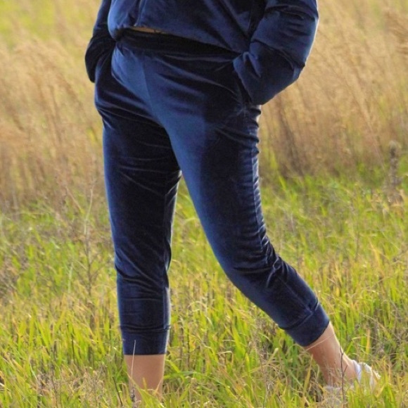 Luxe Velour Jogger - Picture 1 of 4
